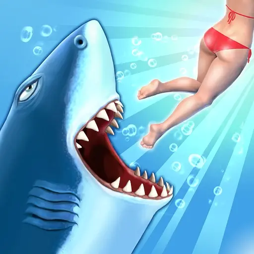 تحميل Hungry Shark Evolution مهكرة 2026 أخر إصدار APK مجاناً