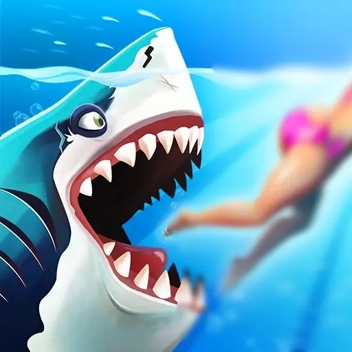 تحميل لعبة Hungry Shark World مهكرة 2026 أخر إصدار APK مجاناً