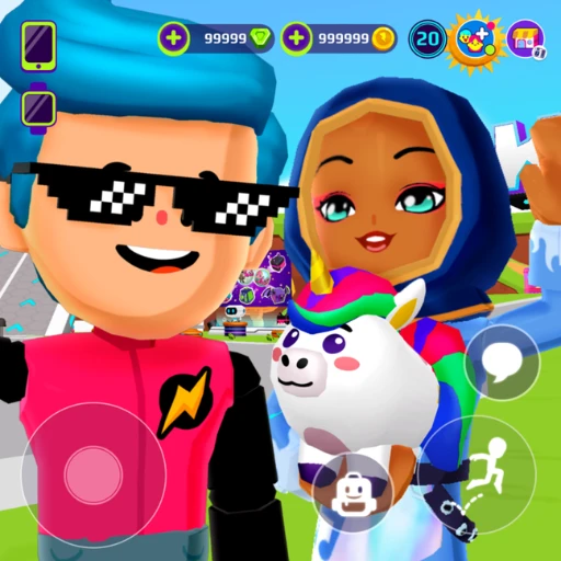 تحميل لعبة PK XD مهكرة أخر إصدار 2026 للأندرويد APK مجاناً