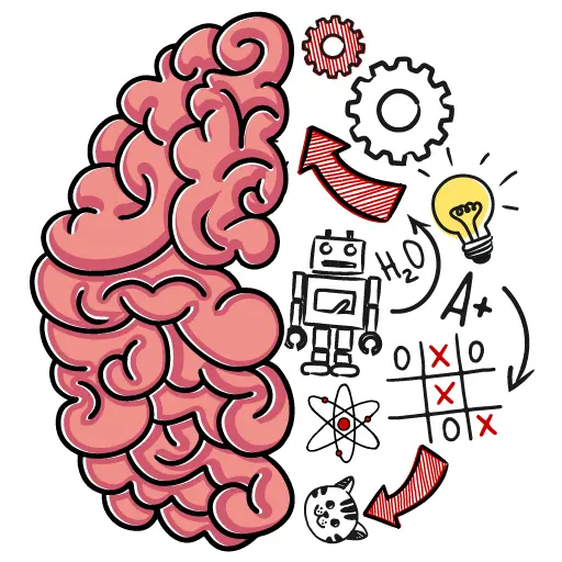 تحميل لعبة Brain Test مهكرة 2026 أخر إصدار APK للأندرويد