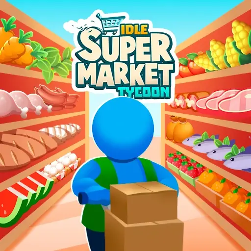 تحميل لعبة Idle Supermarket Tycoon مهكرة أخر إصدار 2026 مجاناً