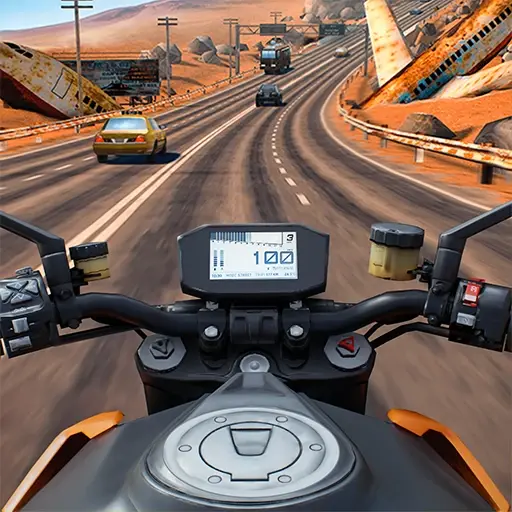 تحميل لعبة Moto Rider GO مهكرة 2026 أخر إصدار APK للأندرويد