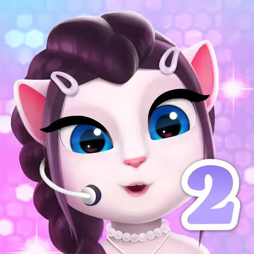 تنزيل لعبة My Talking Angela 2 مهكرة أخر إصدار APK للأندرويد