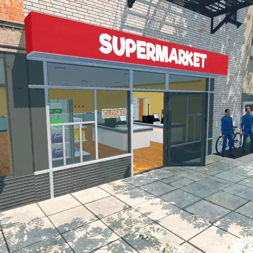 تحميل لعبة Supermarket Simulator مهكرة أخر إصدار 2026 مجاناً