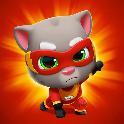 تحميل لعبة Talking Tom Hero Dash مهكرة أخر إصدار 2026 مجاناً