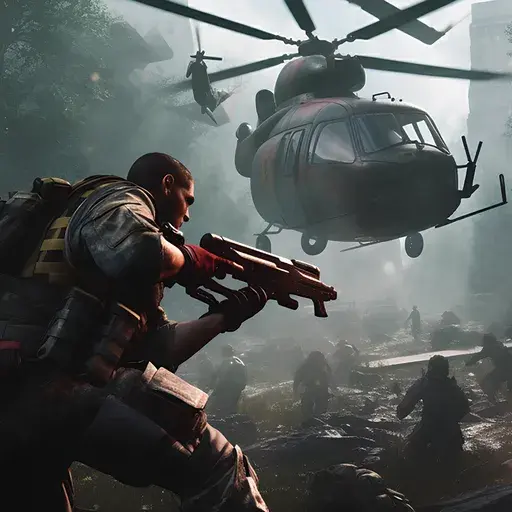 تنزيل لعبة Zombie Hunter مهكرة 2026 أخر إصدار APK للأندرويد