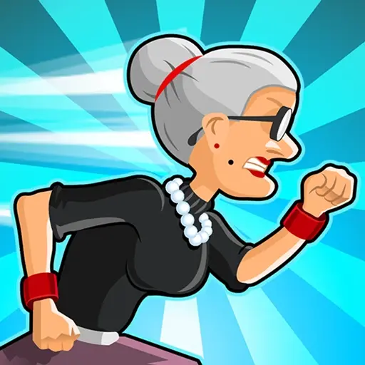 تحميل لعبة Angry Gran Run مهكرة 2026 أخر إصدار APK للأندرويد