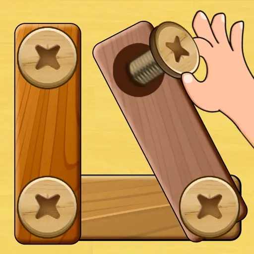 تحميل لعبة Wood Nuts & Bolts Puzzle مهكرة 2026 أخر إصدار